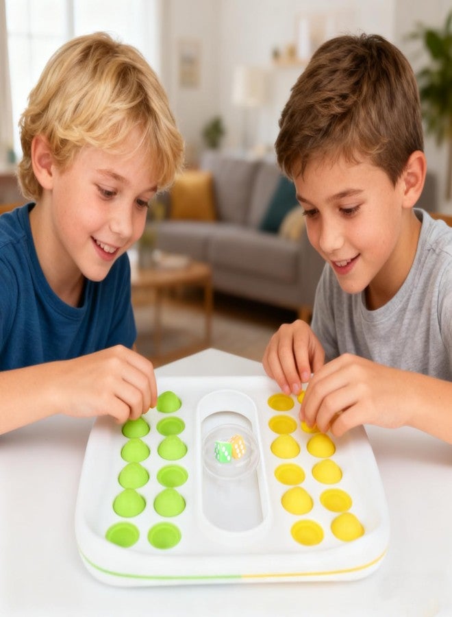 بوسوها لعبة النرد الرياضية BUSOHA Pop Math - ألعاب لوحية رياضية محمولة للاعبين، مناسبة للكبار والصغار، من أساسيات الفصول الدراسية، أدوات تعليمية رياضية مبكرة، ألعاب عائلية تفاعلية للعطلات والسفر والحفلات. - Image 3